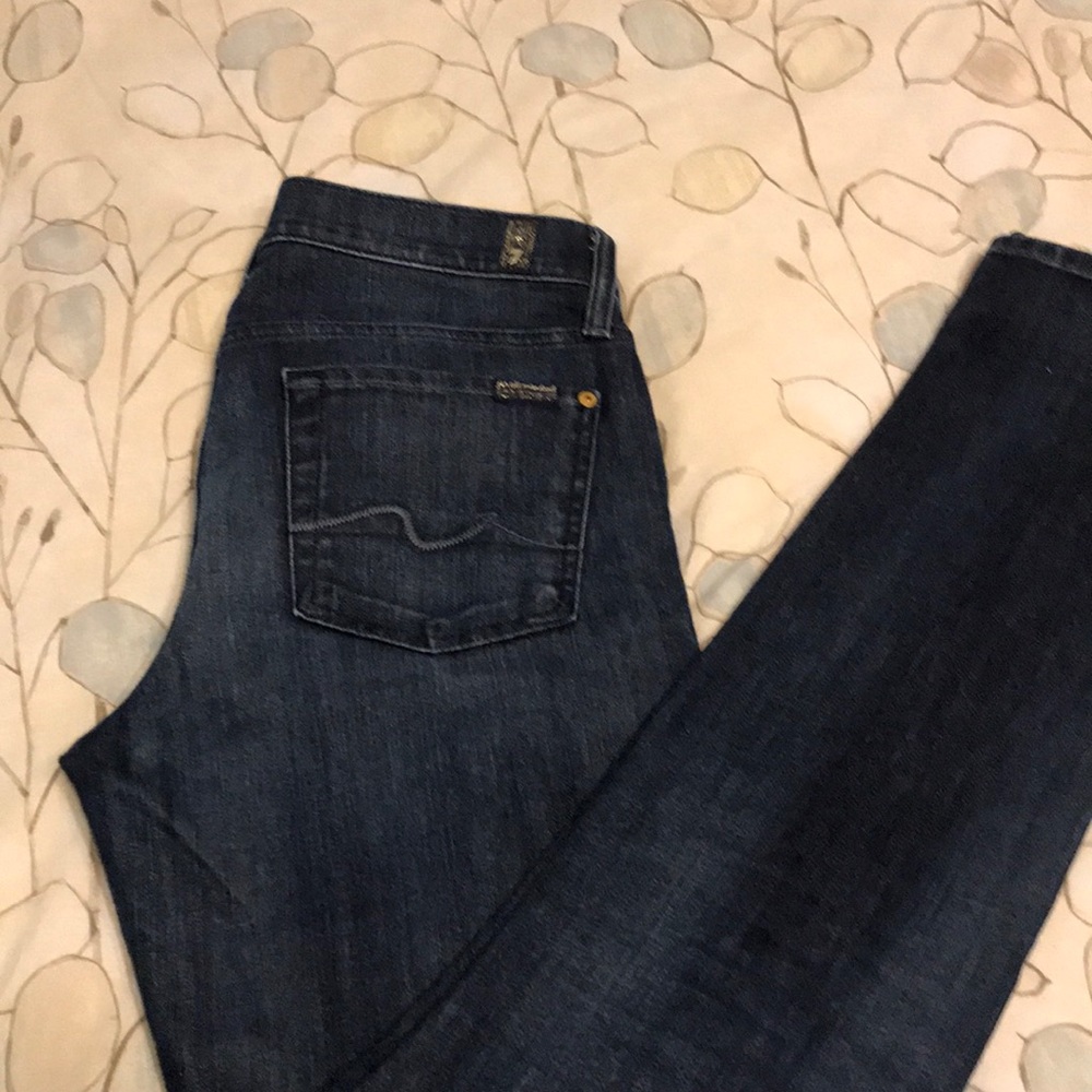 7 For All Mankind Roxanne straight/skinny size 30